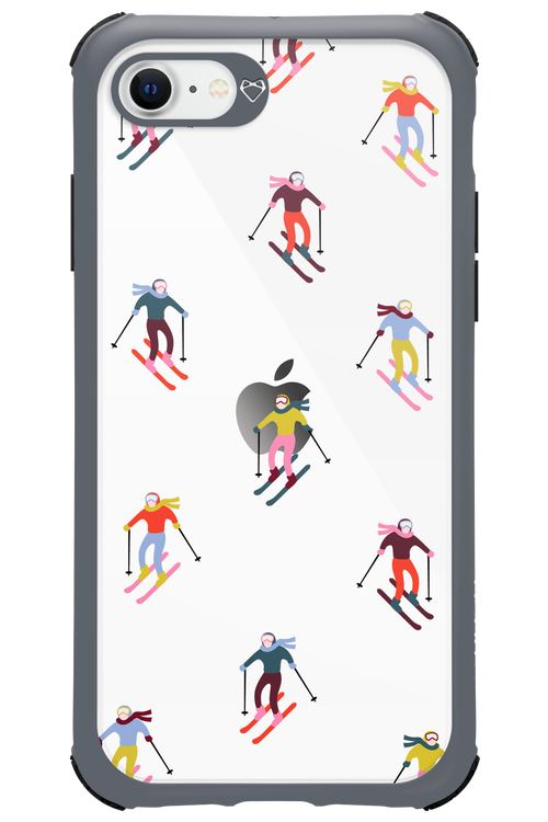 Snow Motion (Transparent) - Apple iPhone SE 2022