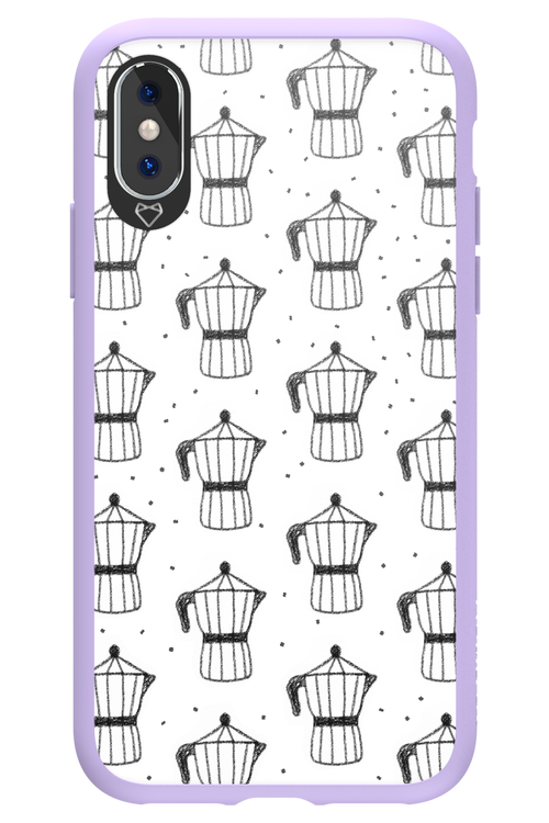 Retro Caffee - Apple iPhone X