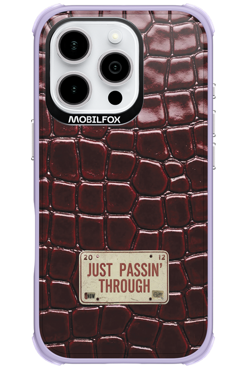 Just passin through 2.0 - Apple iPhone 16 Pro