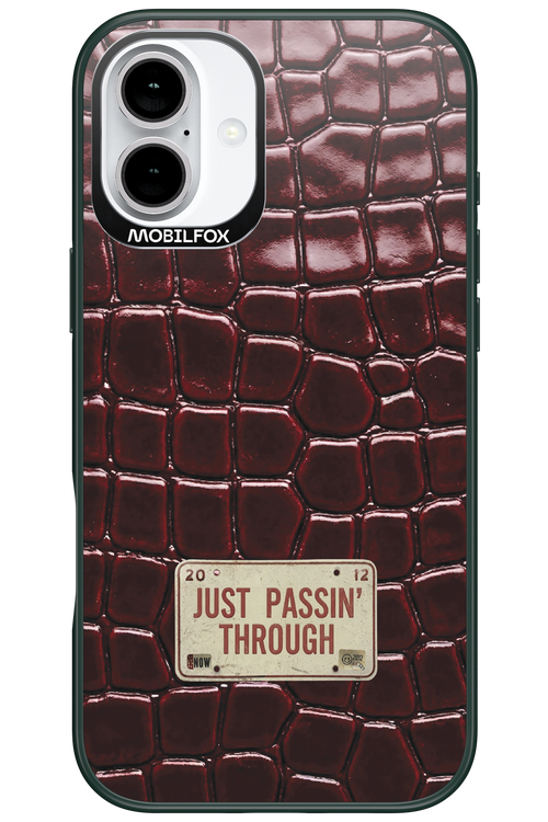 Just passin through 2.0 - Apple iPhone 16 Plus