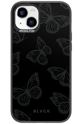 Black Butterflies - Apple iPhone 15 Plus