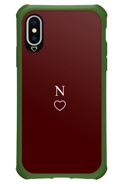 N Burgundia 2.0 - Apple iPhone X