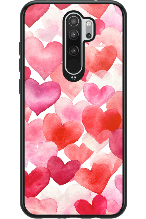 Water Painted Heart 2.0 - Xiaomi Redmi Note 8 Pro