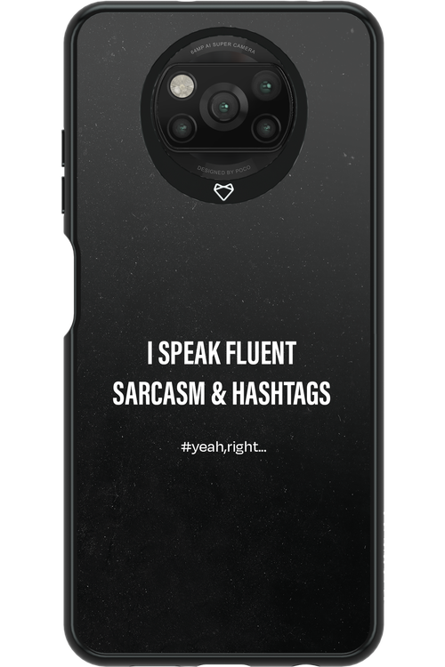Sarcasm 2.0 - Xiaomi Poco X3 NFC