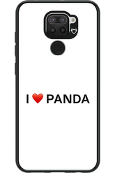 Panda Love White - Xiaomi Redmi Note 9