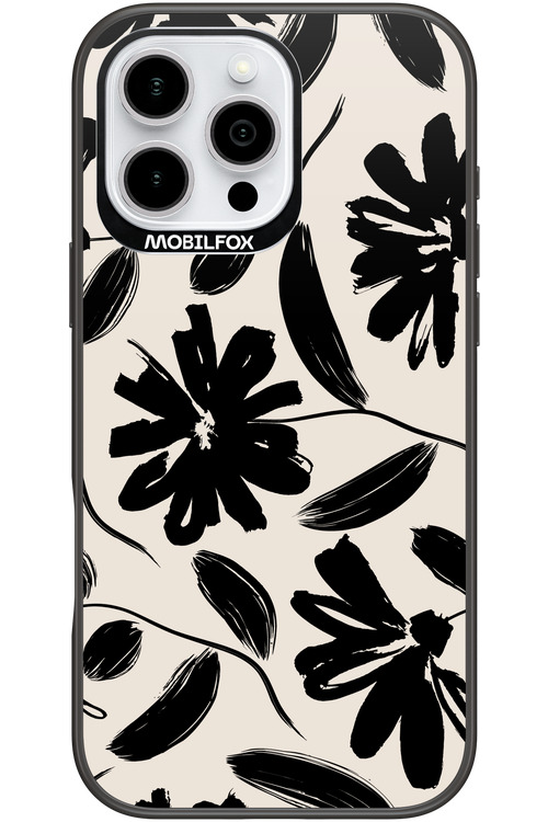 Monochrome Flowerss 2.0 - Apple iPhone 16 Pro Max