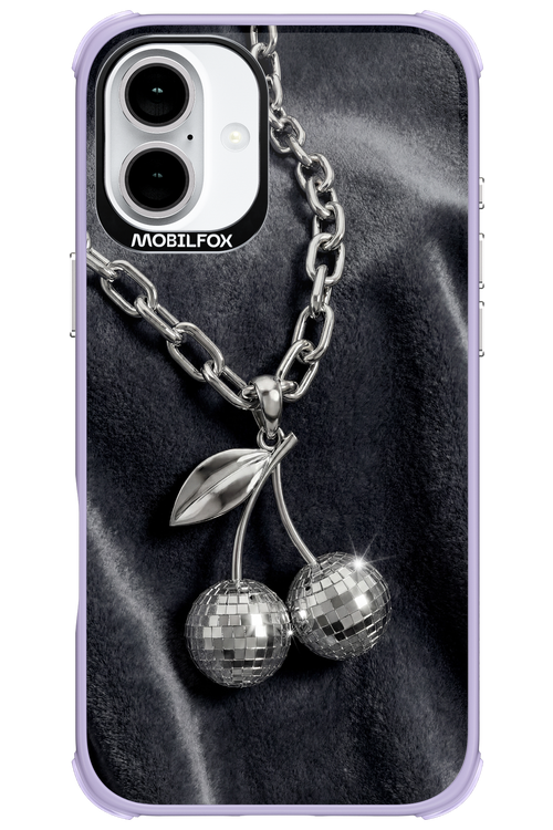 Cherry Disco Black 2.0 - Apple iPhone 16 Plus