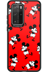 Iconic Mouse (red pattern) - Huawei P40 Pro