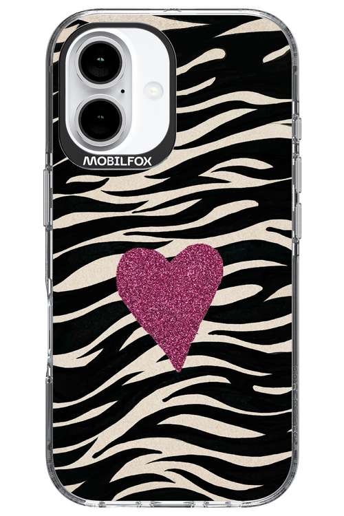 Zebra Heart 2.0 - Apple iPhone 16