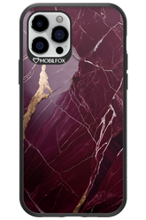 Burgundy Marble - Apple iPhone 12 Pro