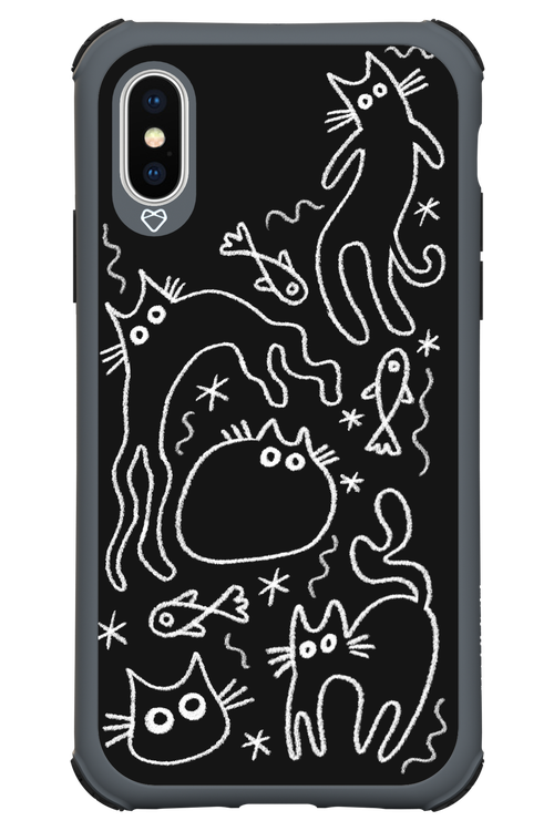 CHALK_CATS - Apple iPhone X