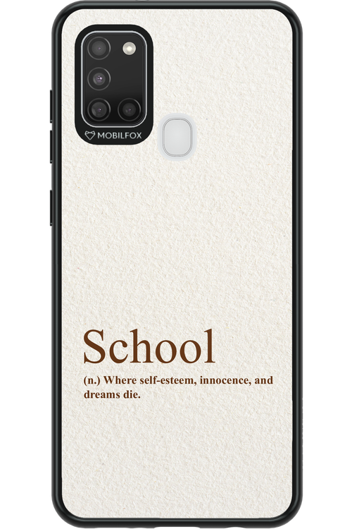 Schoool - Samsung Galaxy A21 S