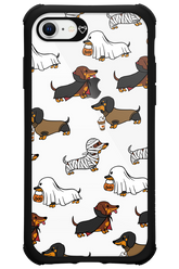 Scary Dachshund (Transparent) - Apple iPhone 8