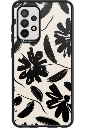 Monochrome Flowerss - Samsung Galaxy A52 / A52 5G / A52s