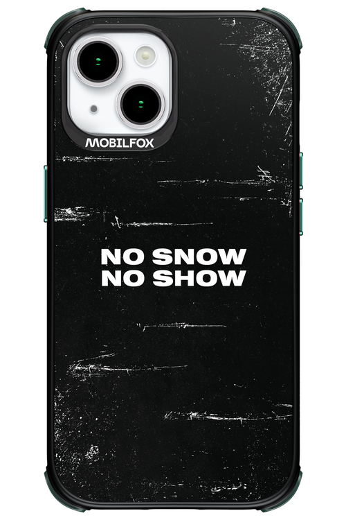 No snow, no show - Apple iPhone 15