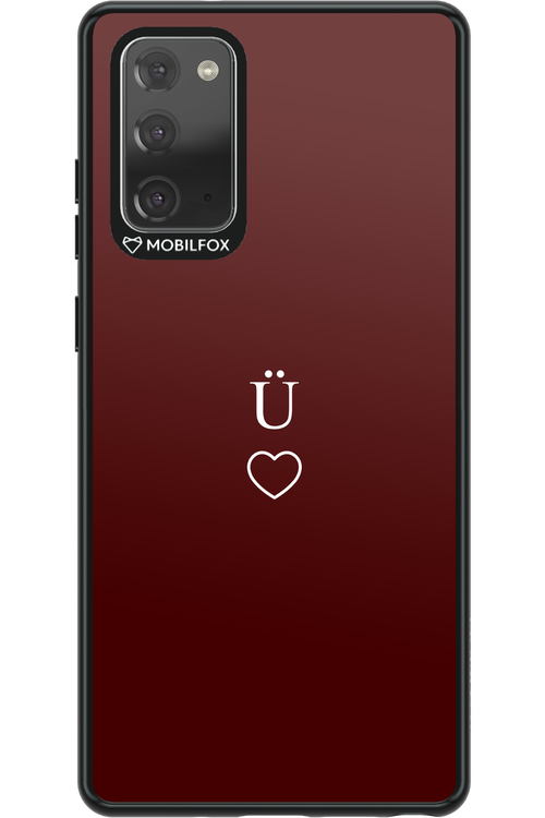 U Burgundia II 2.0 - Samsung Galaxy Note 20