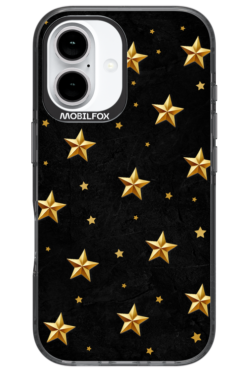 Golden Stars - Apple iPhone 16