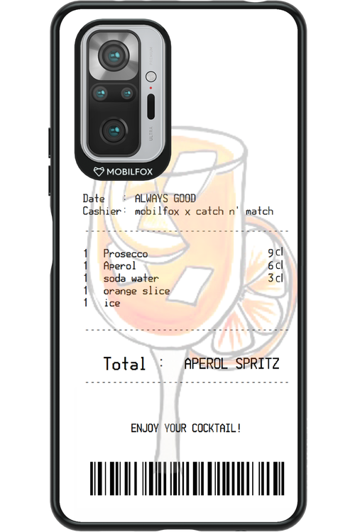 aperol spritz cocktail - Xiaomi Redmi Note 10S