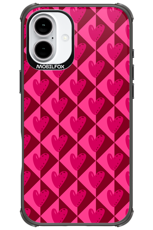 Holiday Heartss - Apple iPhone 16 Plus