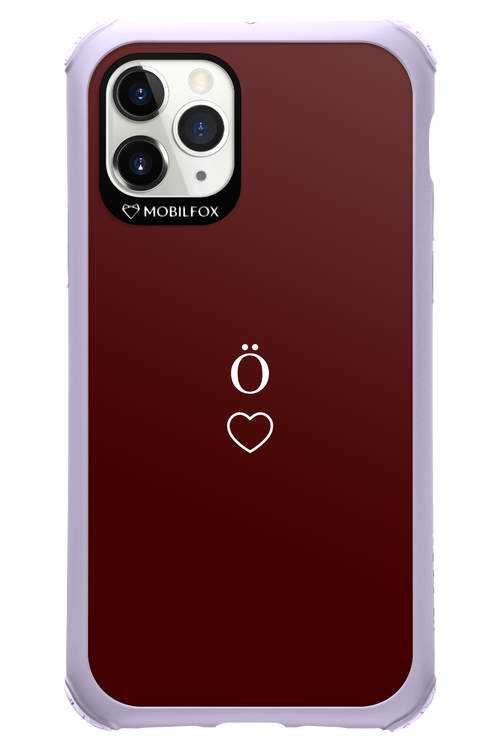 O Burgundia II 2.0 - Apple iPhone 11 Pro