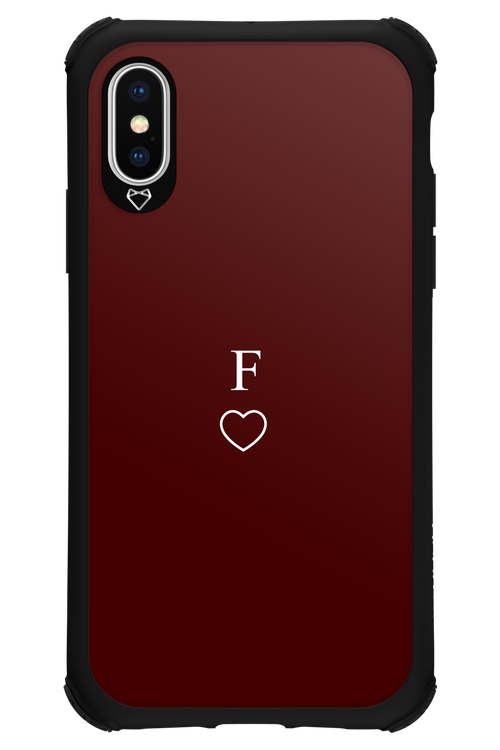 F Burgundia 2.0 - Apple iPhone XS