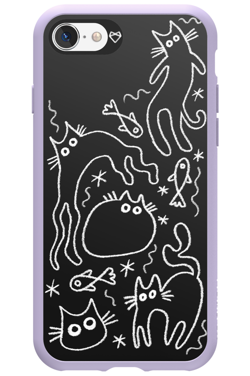 CHALK_CATS 2.0 - Apple iPhone SE 2022