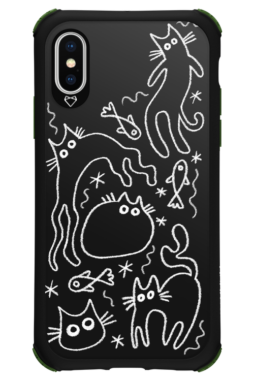 CHALK_CATS - Apple iPhone X