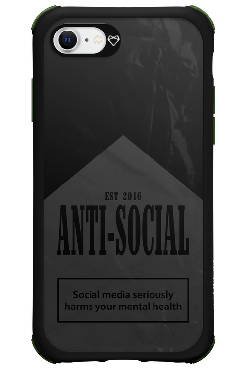 ANTI-SOCIAL (BLVCK) 2.0 - Apple iPhone SE 2020
