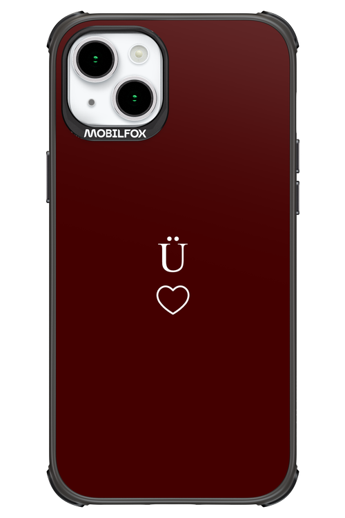U Burgundia II 2.0 - Apple iPhone 15 Plus