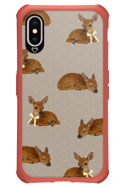Deer and Dots - Apple iPhone XS