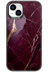 Burgundy Marble 2.0 - Apple iPhone 15 Plus