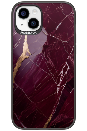 Burgundy Marble 2.0 - Apple iPhone 15 Plus