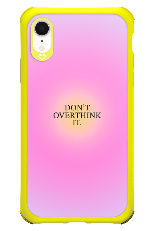 Don't Overthink It - Apple iPhone XR