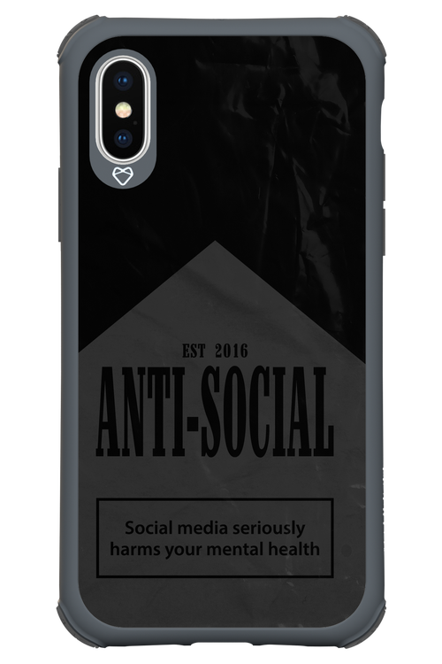 ANTI-SOCIAL (BLVCK) 2.0 - Apple iPhone X