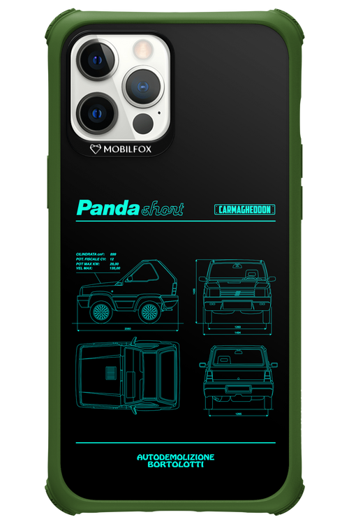 Panda Car Blue - Apple iPhone 12 Pro Max