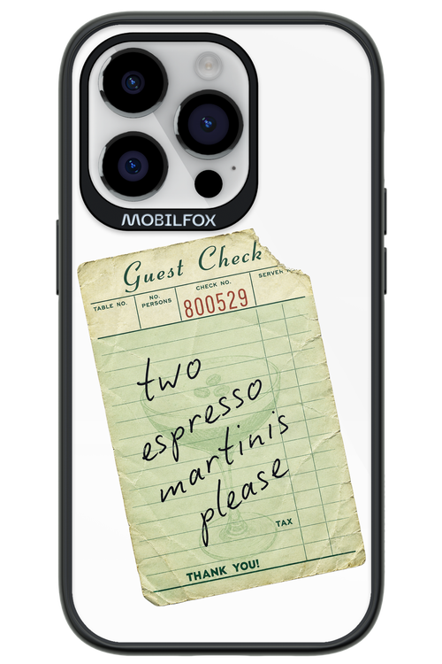 Espresso Martini 2.0 - Apple iPhone 14 Pro