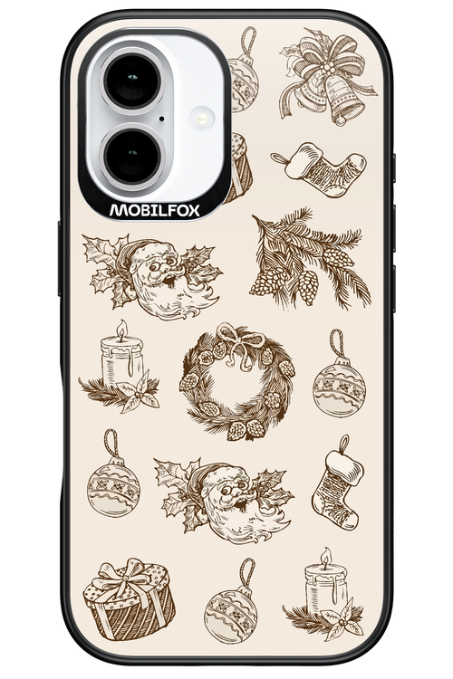 Christmas Paper - Apple iPhone 16