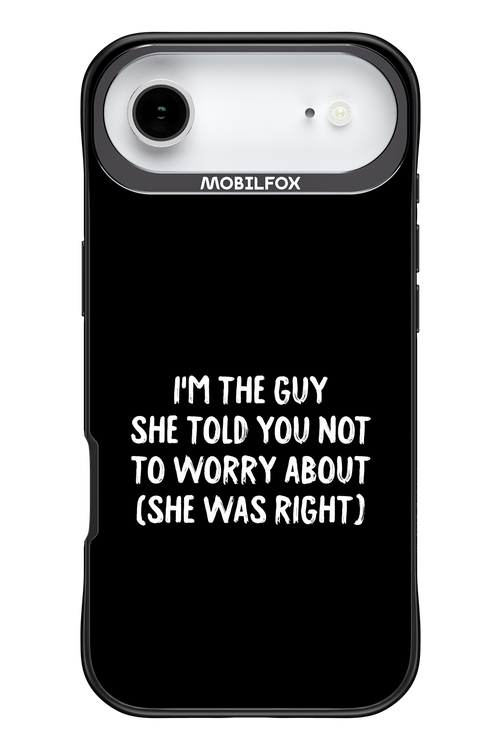 She was right 2.0 - Apple iPhone 17 Air
