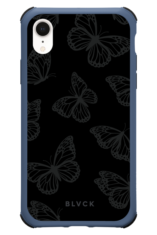 Black Butterflies - Apple iPhone XR