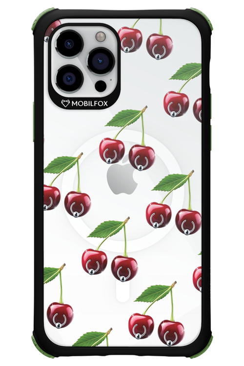 Spicy Cherries Transparent - Apple iPhone 12 Pro