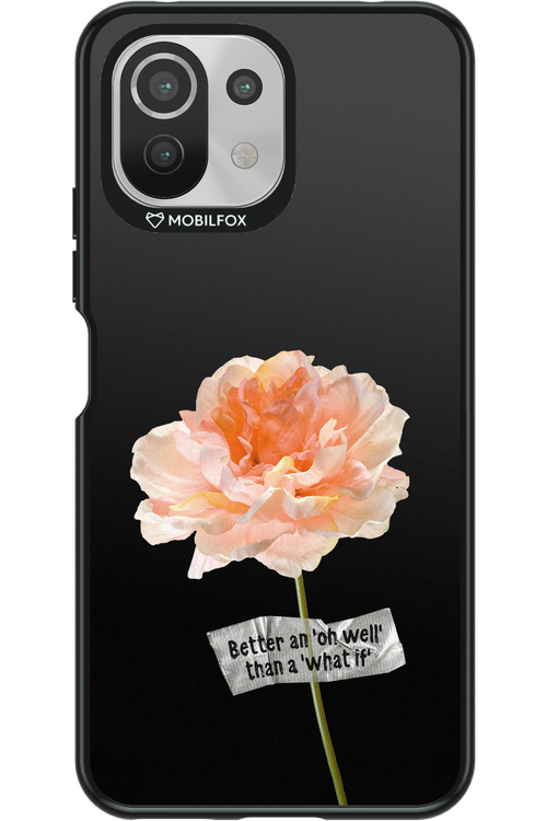 Flower Black - Xiaomi Mi 11 Lite (2021)