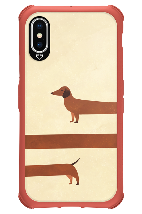 Stretchy Dog - Apple iPhone XS
