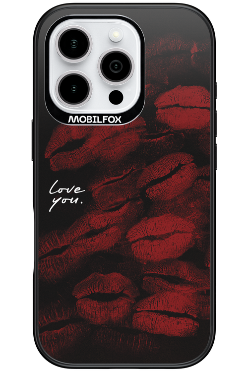 LOVE U BLACK 2.0 - Apple iPhone 16 Pro