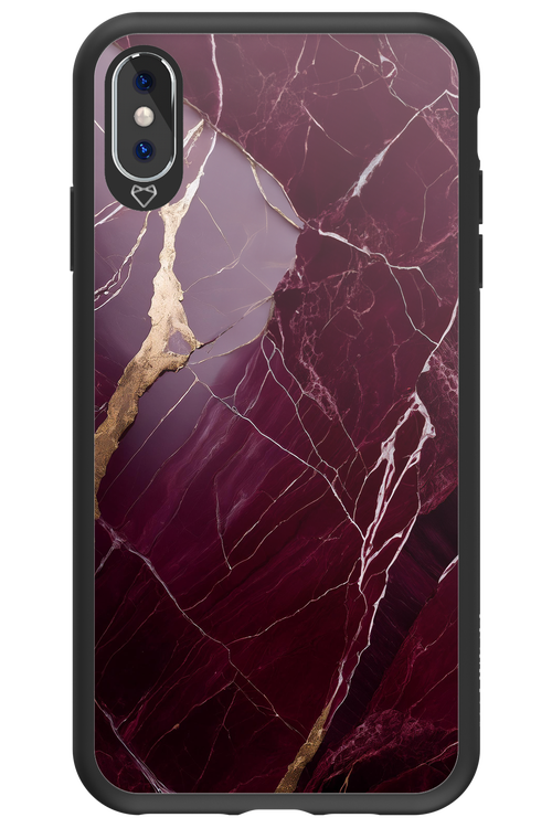 Burgundy Marble 2.0 - Apple iPhone XS Max