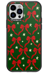 Bow & Stars (Green) - Apple iPhone 12 Pro