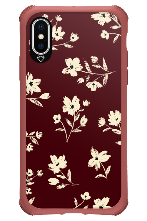 Bloom of Burgundy - Apple iPhone XS