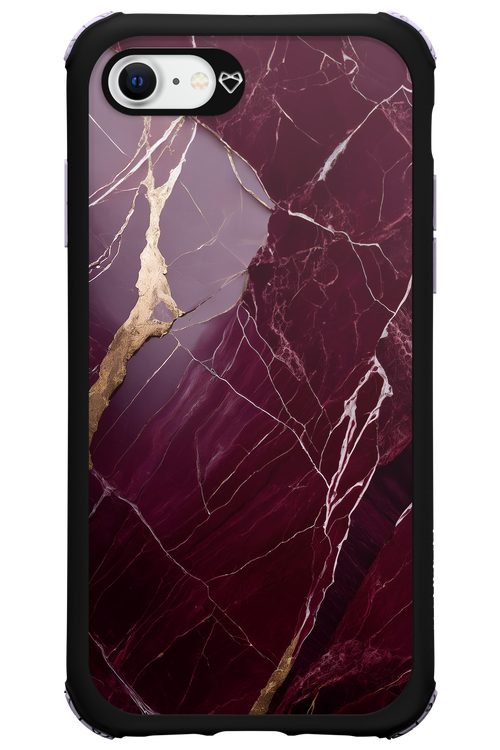 Burgundy Marble 2.0 - Apple iPhone 8