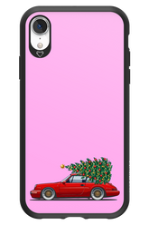 XMAS Car Pink - Apple iPhone XR