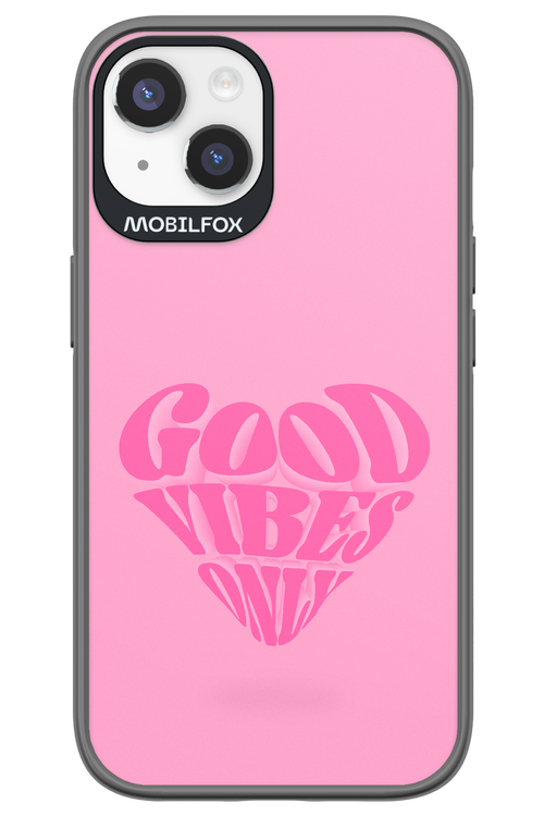 Good Vibes Heart - Apple iPhone 14