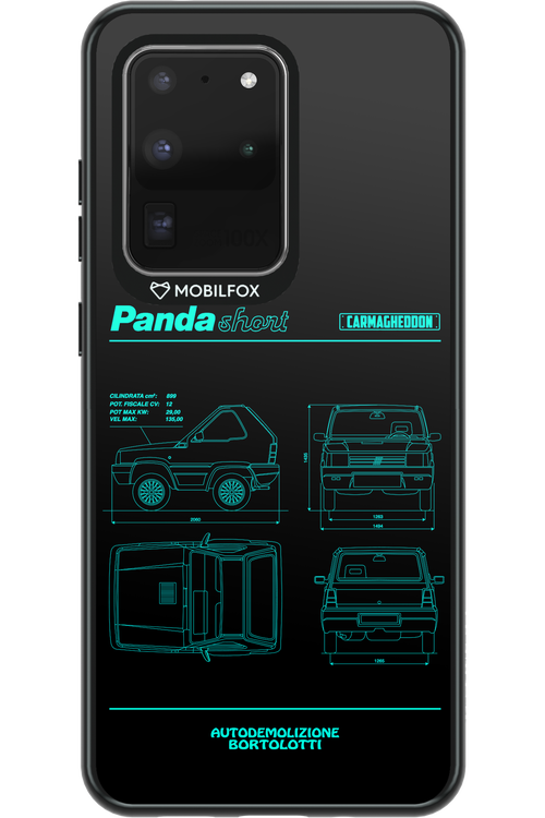 Panda Car Blue - Samsung Galaxy S20 Ultra 5G